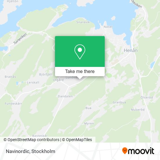 Navinordic map