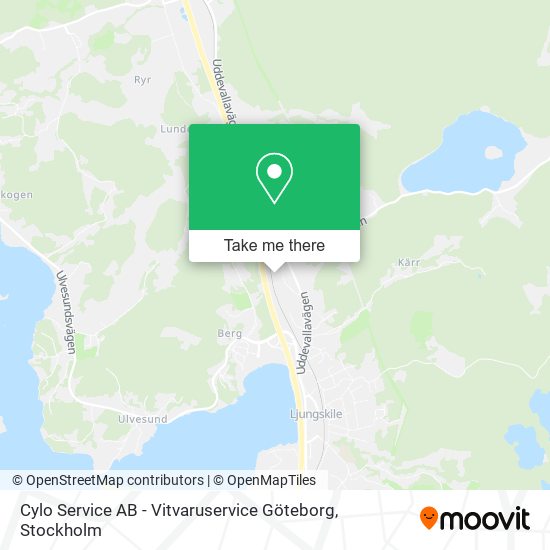 Cylo Service AB - Vitvaruservice Göteborg map
