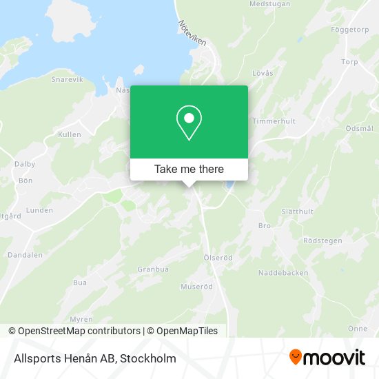 Allsports Henån AB map