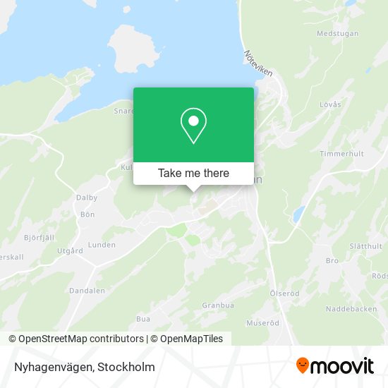 Nyhagenvägen map