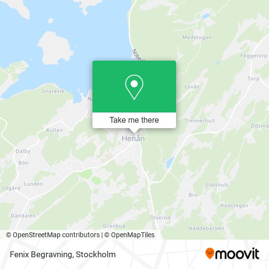 Fenix Begravning map
