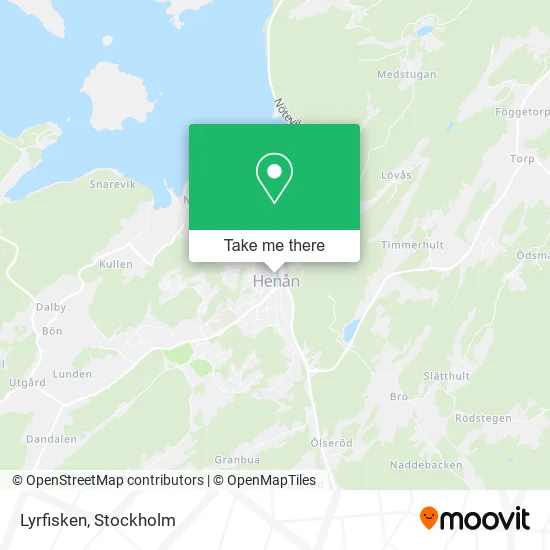 Lyrfisken map