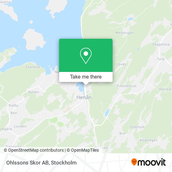 Ohlssons Skor AB map