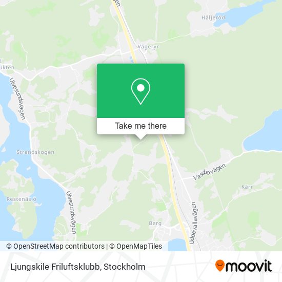 Ljungskile Friluftsklubb map