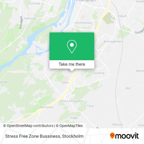 Stress Free Zone Bussiness map