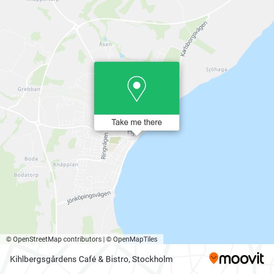 Kihlbergsgårdens Café & Bistro map