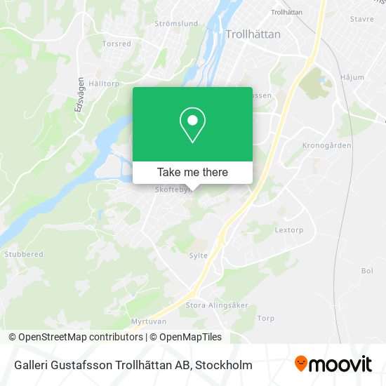 Galleri Gustafsson Trollhãttan AB map