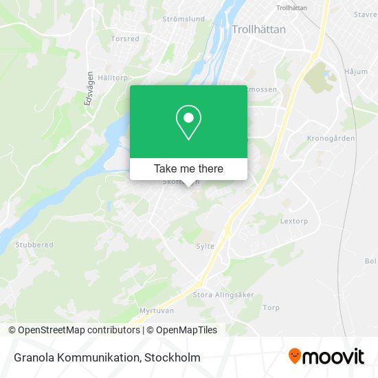 Granola Kommunikation map