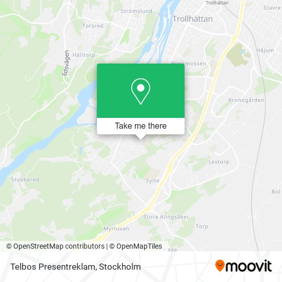 Telbos Presentreklam map