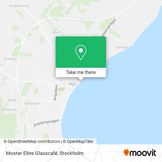 Moster Elins Glasscafé map