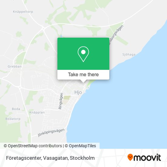 Företagscenter, Vasagatan map
