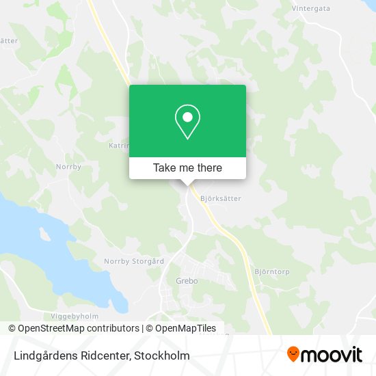 Lindgårdens Ridcenter map
