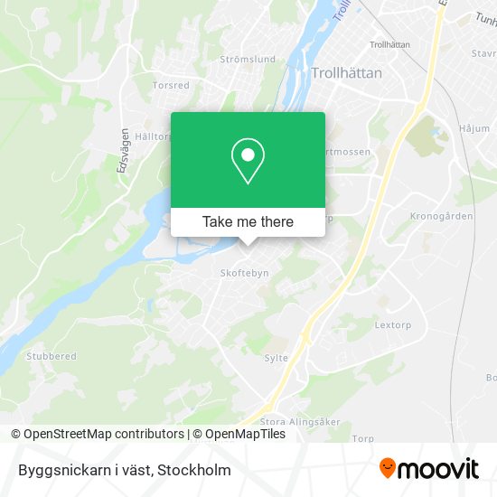 Byggsnickarn i väst map