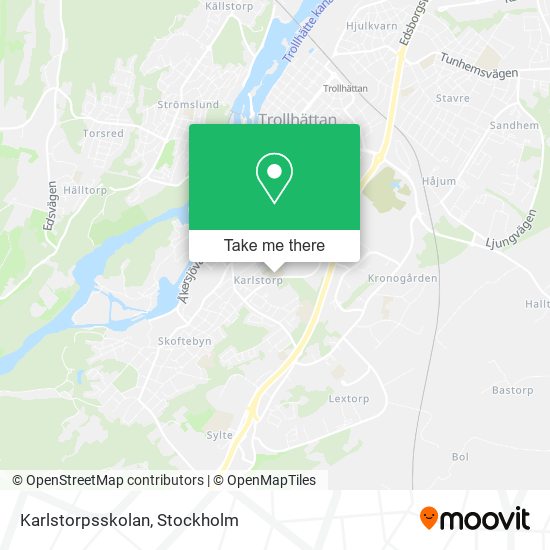 Karlstorpsskolan map