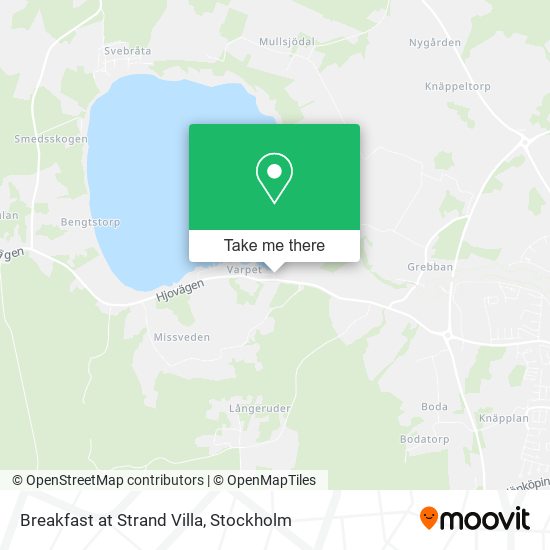 Breakfast at Strand Villa map