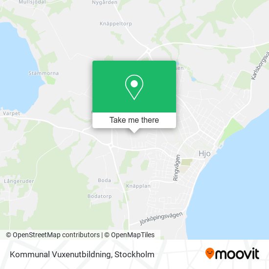 Kommunal Vuxenutbildning map