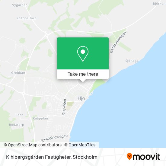Kihlbergsgården Fastigheter map