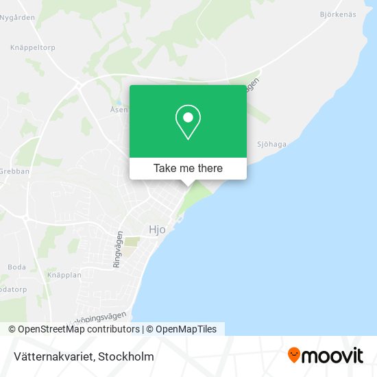 Vätternakvariet map
