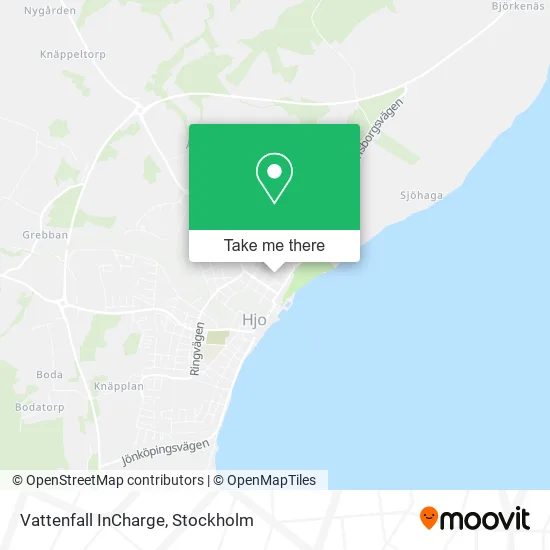 Vattenfall InCharge map