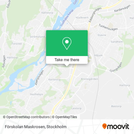 Förskolan Maskrosen map