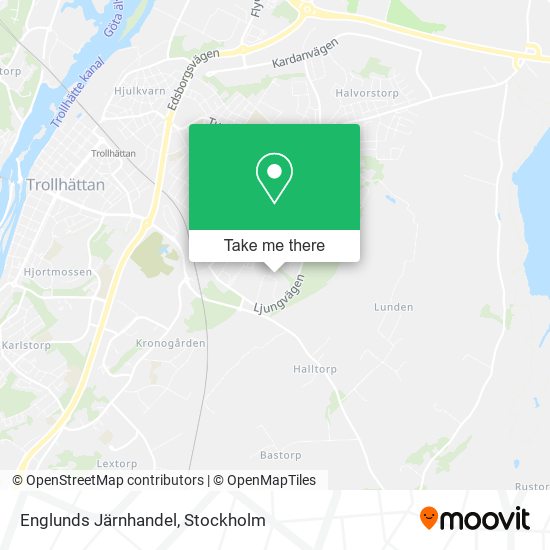 Englunds Järnhandel map