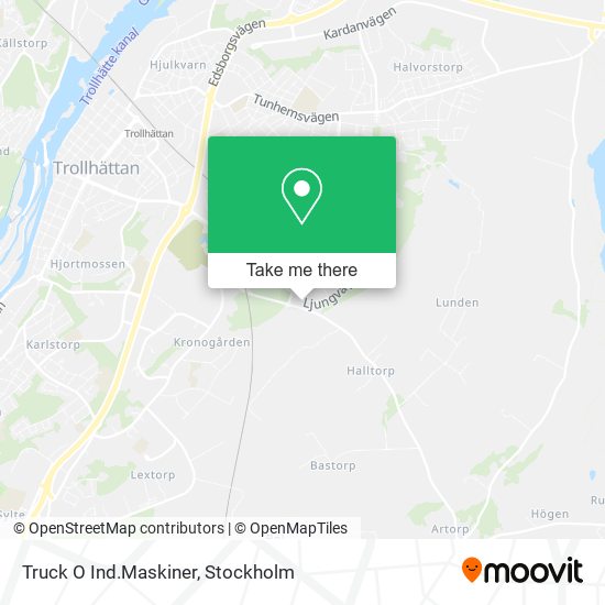 Truck O Ind.Maskiner map