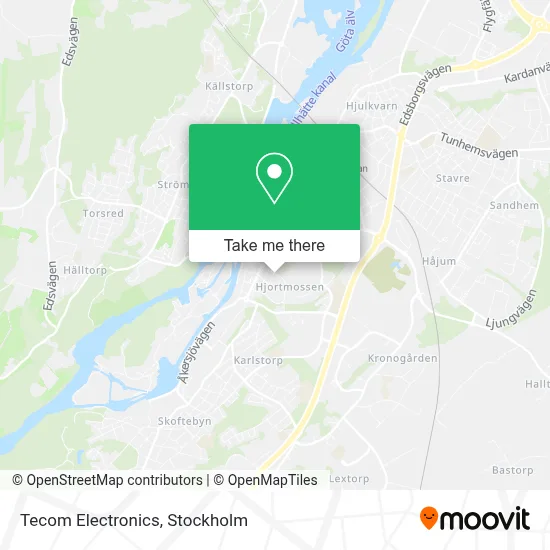 Tecom Electronics map