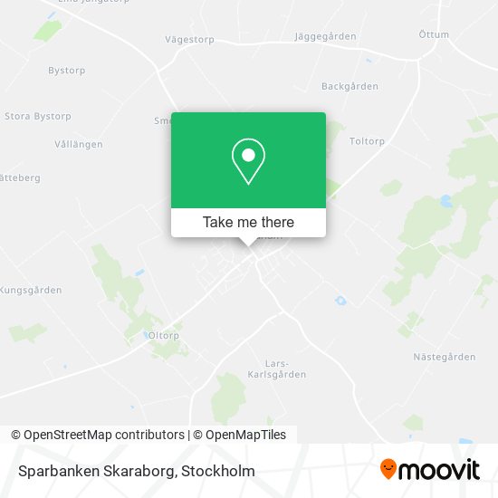 Sparbanken Skaraborg map