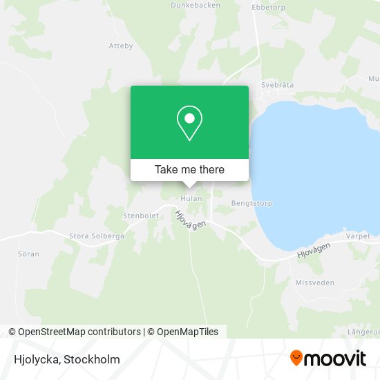 Hjolycka map