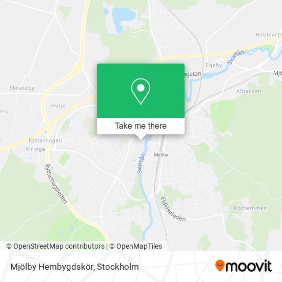 Mjölby Hembygdskör map