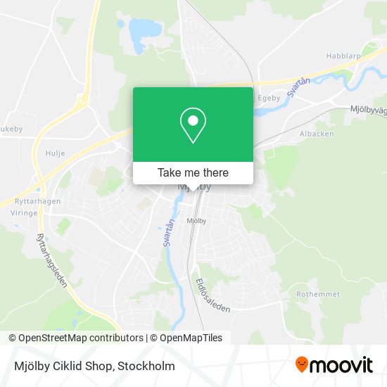Mjölby Ciklid Shop map
