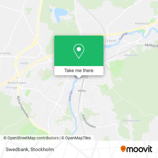 Swedbank map