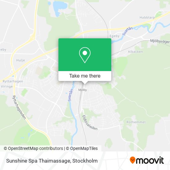 Sunshine Spa Thaimassage map