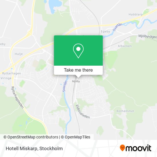 Hotell Miskarp map