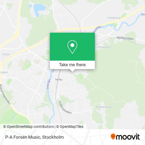 P-A Forsén Music map