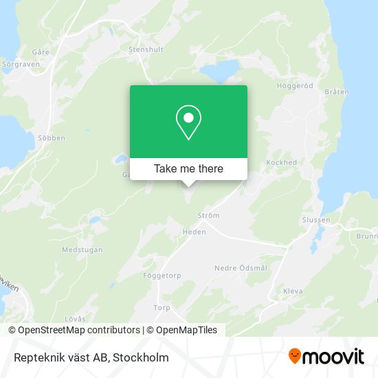 Repteknik väst AB map