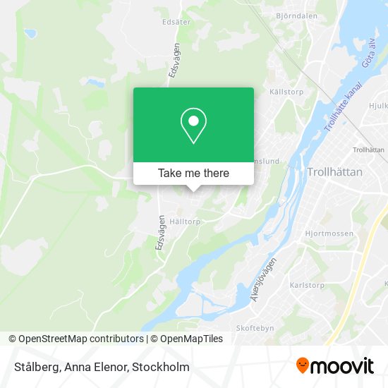 Stålberg, Anna Elenor map