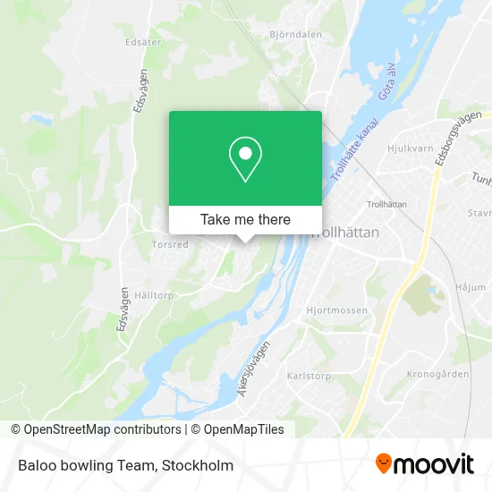 Baloo bowling Team map