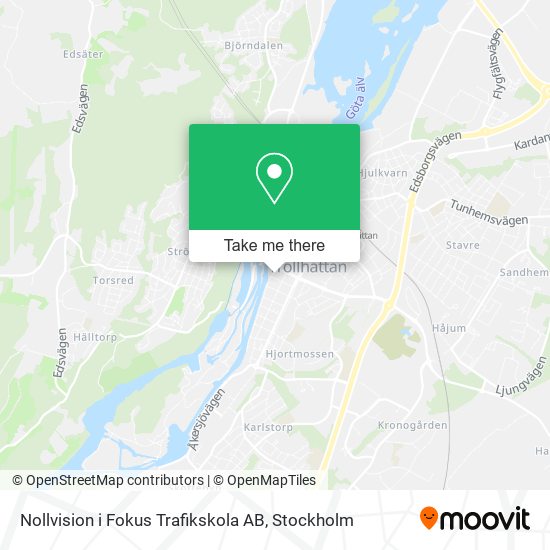 Nollvision i Fokus Trafikskola AB map