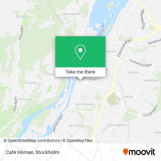 Café Hörnan map