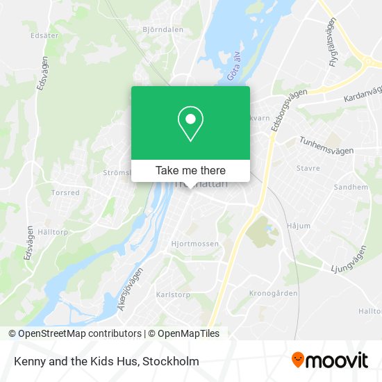 Kenny and the Kids Hus map