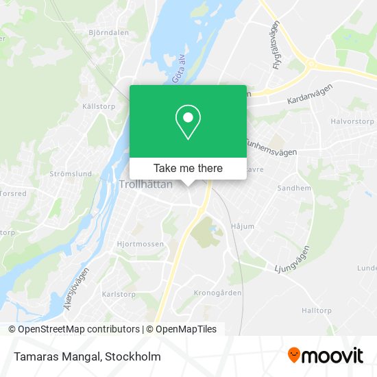 Tamaras Mangal map