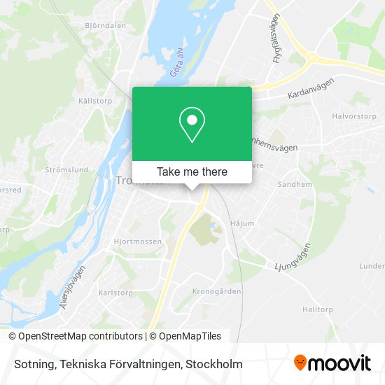 Sotning, Tekniska Förvaltningen map