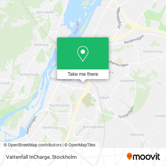 Vattenfall InCharge map