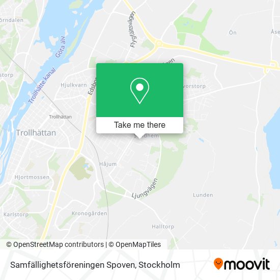 Samfällighetsföreningen Spoven map