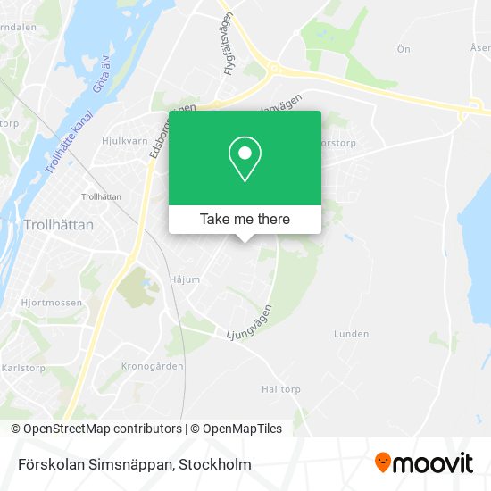 Förskolan Simsnäppan map