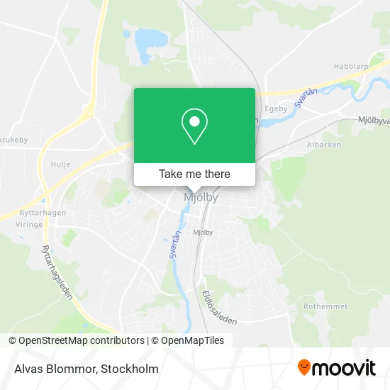 Alvas Blommor map