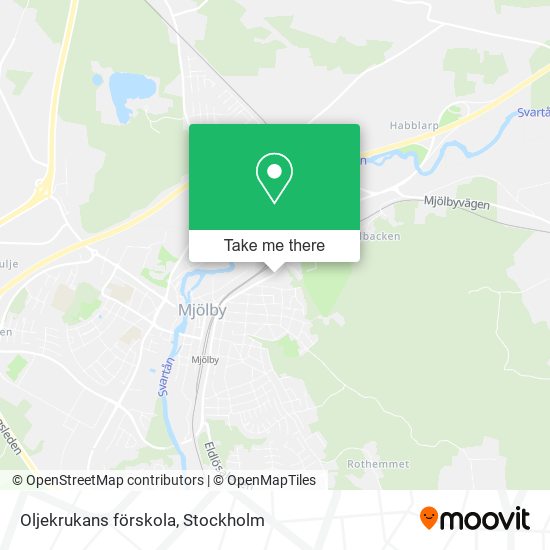 Oljekrukans förskola map