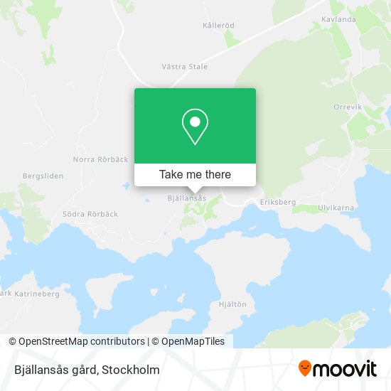 Bjällansås gård map