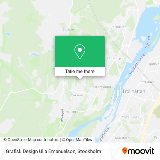 Grafisk Design Ulla Emanuelson map